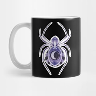 Purple and Black Space Spider Mug